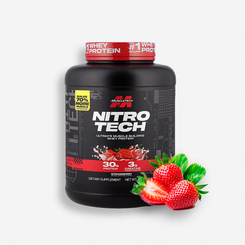 NITRO TECH 4 LIBRAS SABOR FRESA – MUSCLETECH