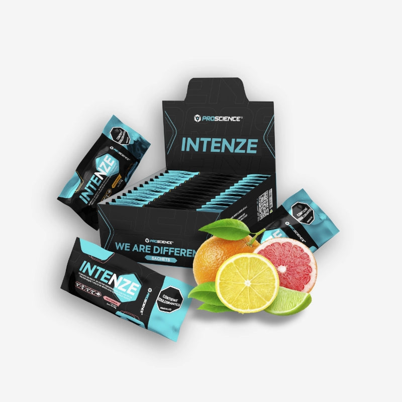 CAJA INTENZE SACHETS X12 UNIDADES SABOR CITRUS PUNCH – PROSCIENCE