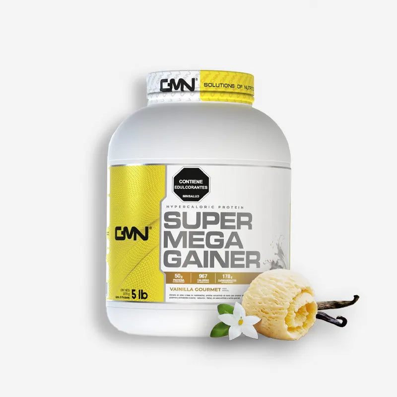 SUPER MEGA GAINER 5 LIBRAS SABOR VAINILLA – GMN