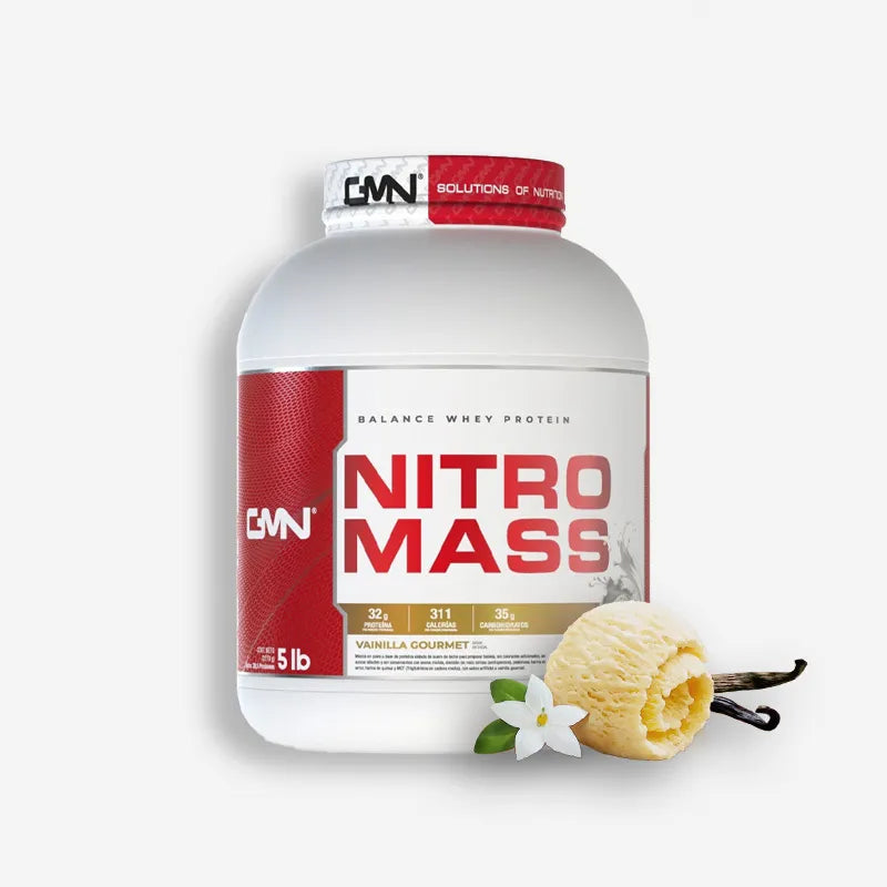 NITRO MASS 5 LIBRAS SABOR VAINILLA – GMN