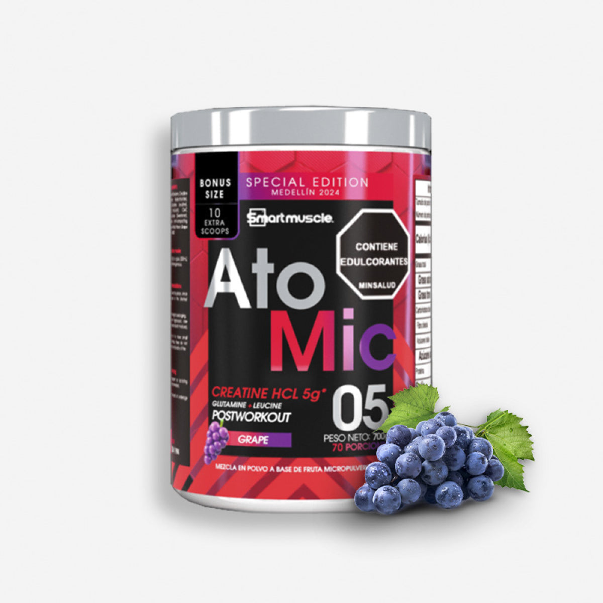 ATOMIC 60 SERVICIOS SABOR GRAPE – SMART MUSCLE