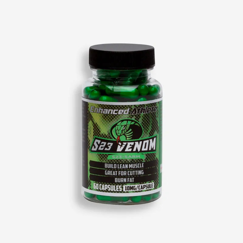 S23 VENOM 60 CAPSULAS 10 MG – ENHANCED ATHLETE