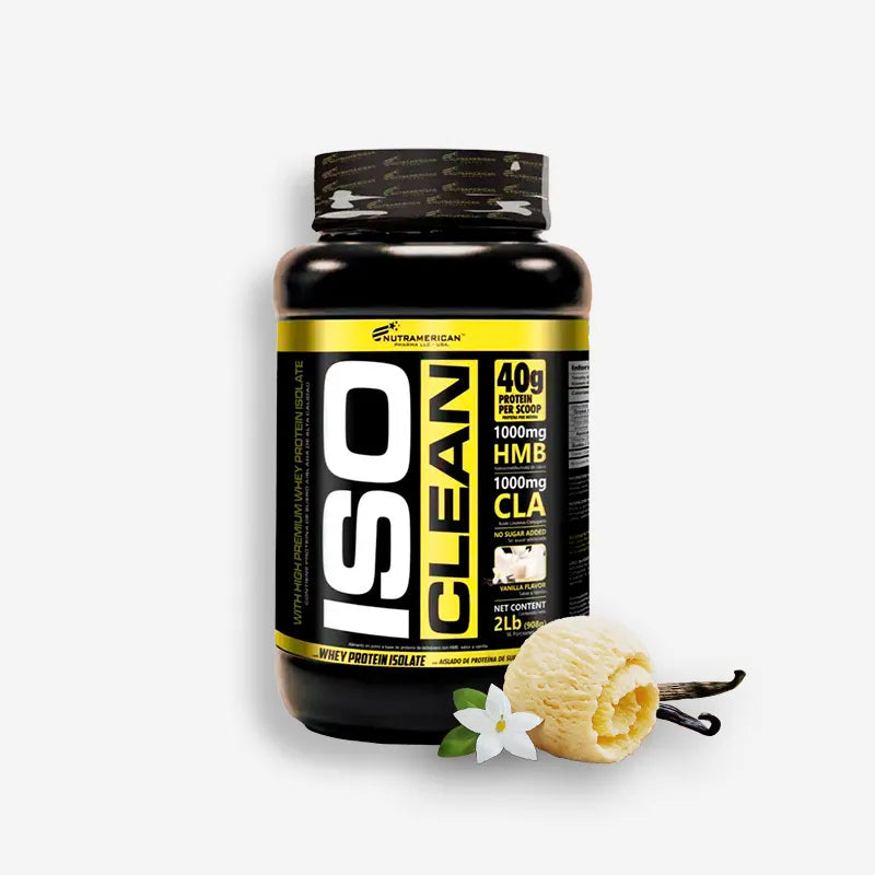 ISO CLEAN 2 LIBRAS SABOR VAINILLA – NUTRAMERICAN