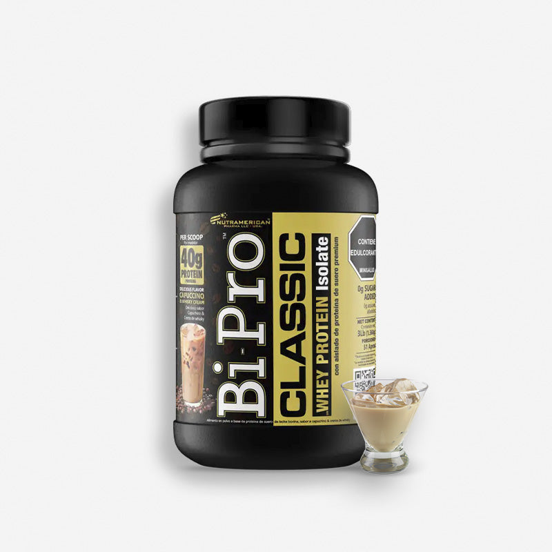 BIPRO CLASSIC 3 LIBRAS SABOR CAPUCCINO CON CREMA DE WHISKY – NUTRAMERICAN