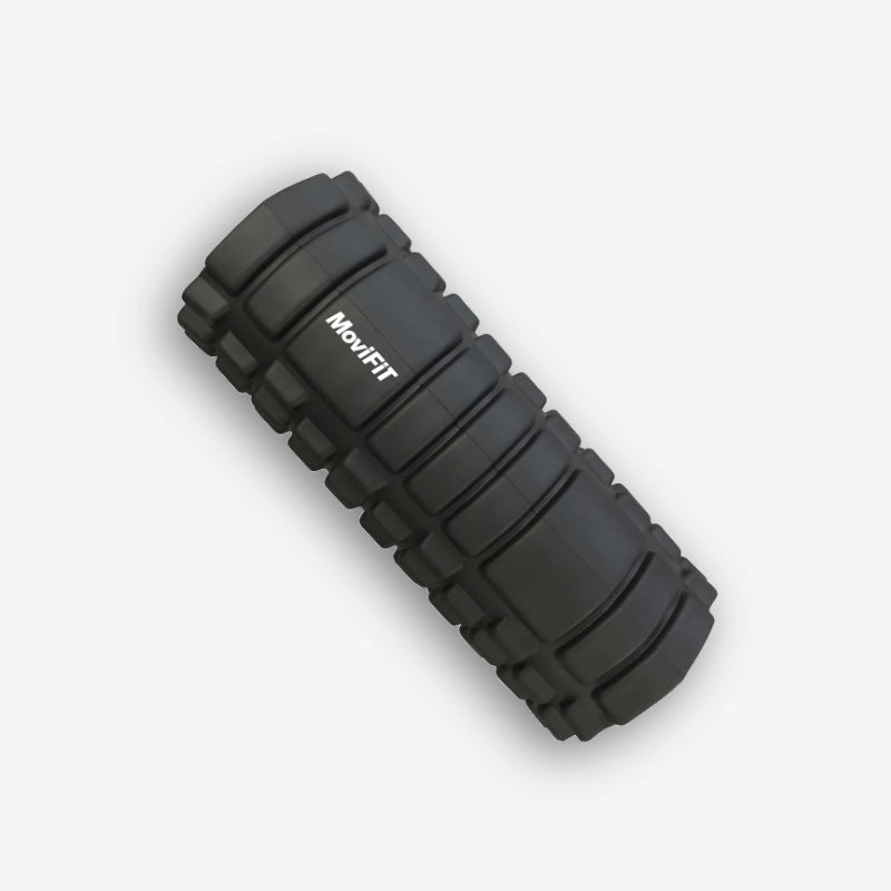 FOAM ROLLER – RODILLO DE MASAJES NEGRO – MOVI FIT