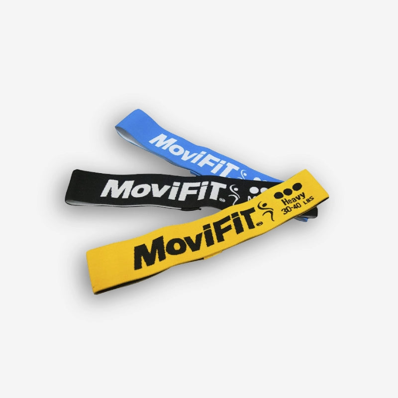 KIT BANDAS ELASTICAS DE RESISTENCIA DE 3 NIVELES – MOVIFIT