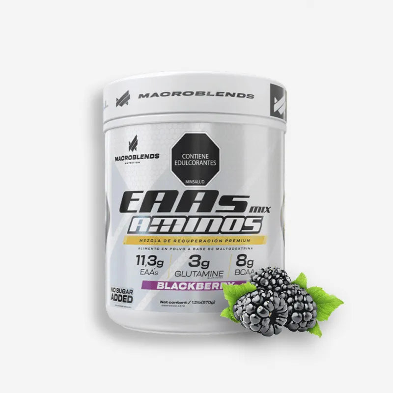 EAAS AMINOS 30 SERVICIOS SABOR BLACKBERRY – MACRO BLENDS
