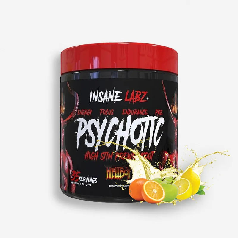 PSYCHOTIC HELL BOY 35 SERVICIOS SABOR FRUIT PUNCH – INSANE LABZ