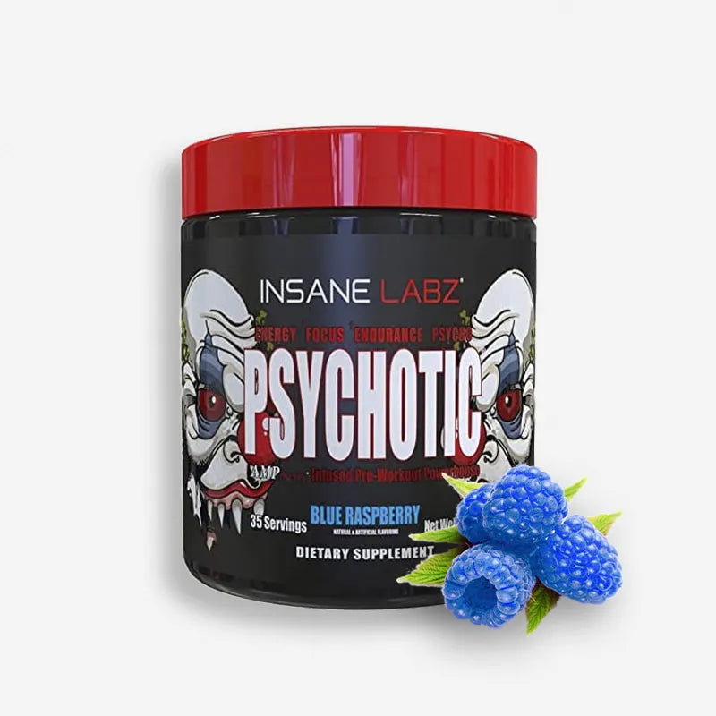 PSYCHOTIC TRADICIONAL 35 SERVICIOS SABOR BLUE RASPBERRY – INSANE LABS