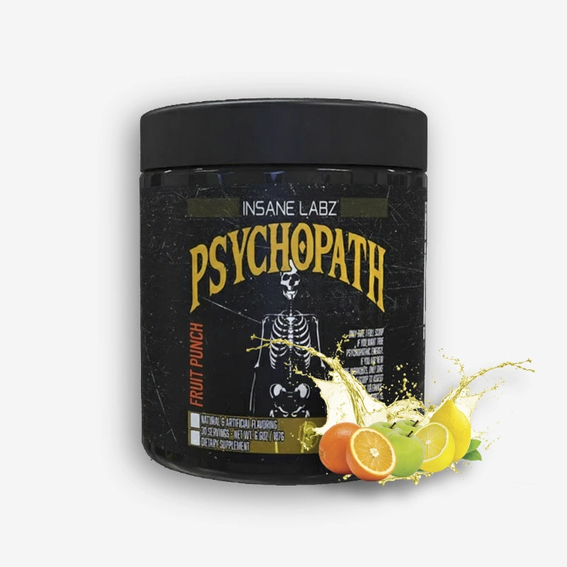 PSYCHOPATH 30 SERVICIOS SABOR FRUIT PUNCH INSANE LABZ