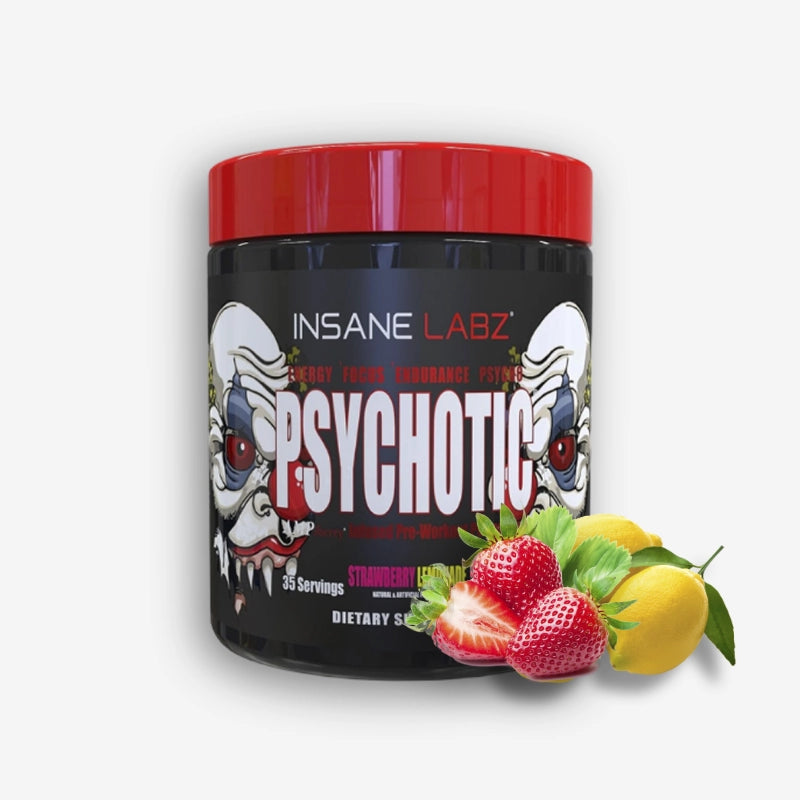 PSYCHOTIC TRADICIONAL 35 SERVICIOS SABOR STRAWBERRY LEMONADE – INSANE LABZ