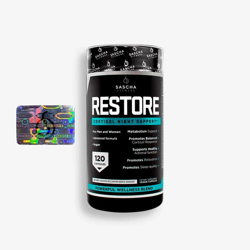 RESTORE 120 CAPSULAS – SASCHA FITNESS