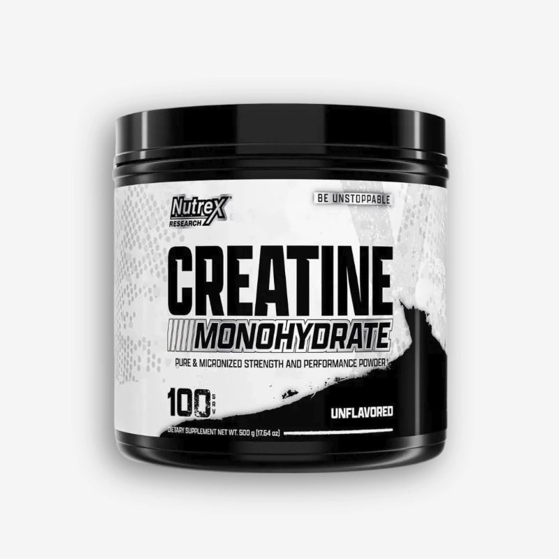 CREATINE MONOHYDRATE NUTREX 500 GRAMOS – 100 SERVICIOS