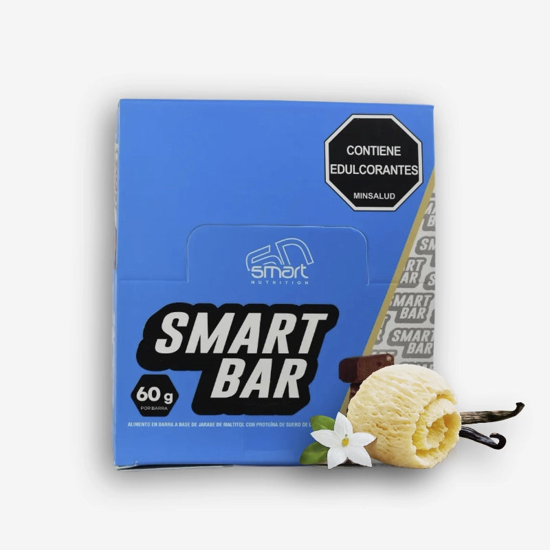 SMART BAR X 12 UNIDADES SABOR VAINILLA – SMART NUTRITION