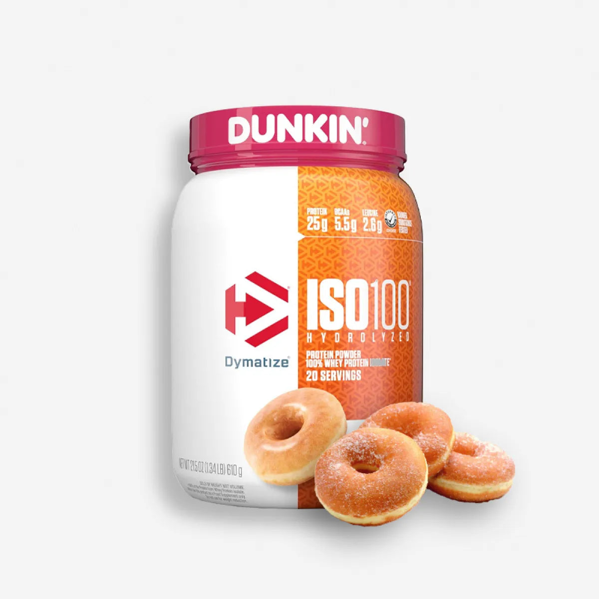 ISO 100 – 1.3 LIBRAS SABOR DUNKIN GLAZED – DYMATIZE