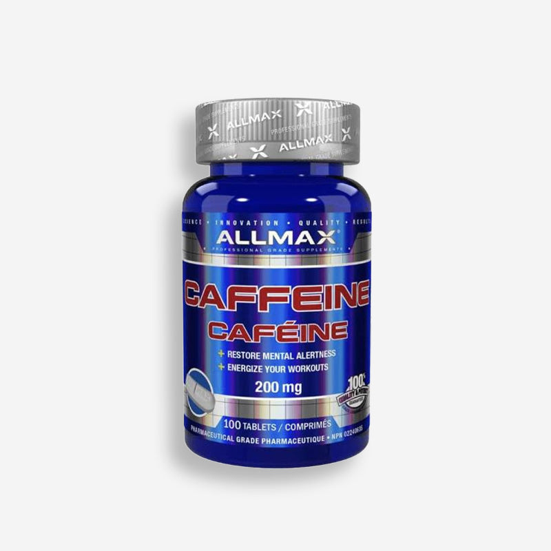 CAFFEINE 100 TABLETAS 200MG – ALLMAX
