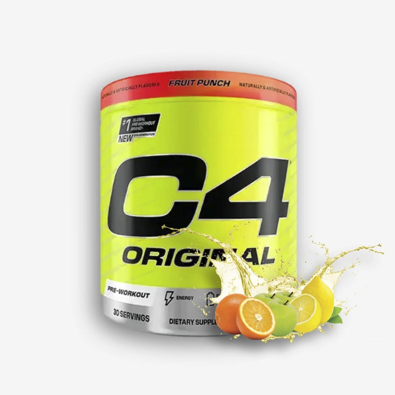 NUEVA IMAGEN – C4 PRE-WORKOUT 30 SERVICIOS SABOR FRUIT PUNCH – CELLUCOR