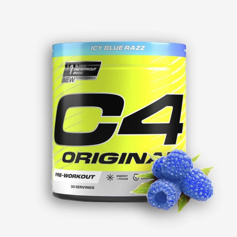 NUEVA IMAGEN – C4 PRE-WORKOUT 30 SERVICIOS SABOR ICY BLUE RAZZ – CELLUCOR