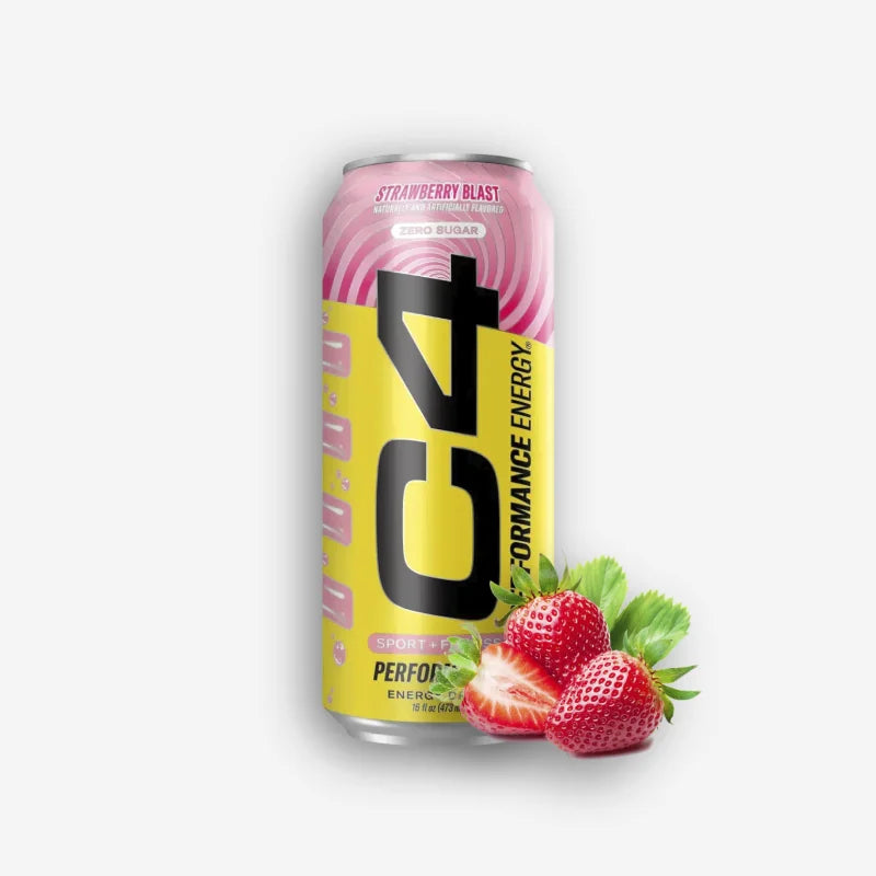 UNIDAD LATA C4 473 MILILITROS SABOR STRAWBERRRY BLAST – CELLUCOR