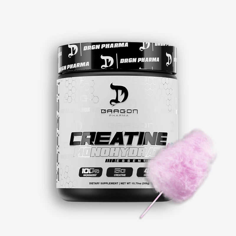 CREATINE MONOHYDRATE 45 SERVICIOS SABOR COTTON CANDY – DRAGON PHARMA