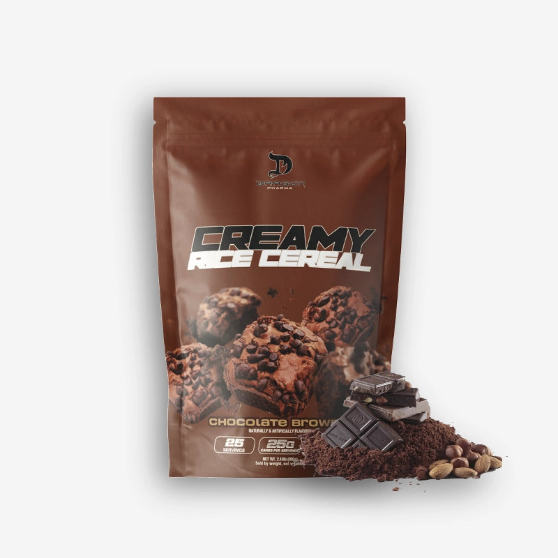 CREAMY RICE CEREAL 25 SERVICIOS SABOR CHOCOLATE FUDGE – DRAGON PHARMA