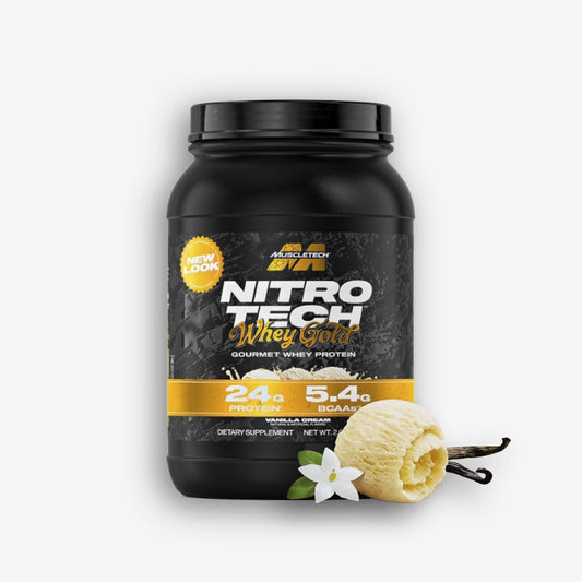 NITRO TECH WHEY GOLD 2 LIBRAS SABOR VAINILLA – MUSCLETECH