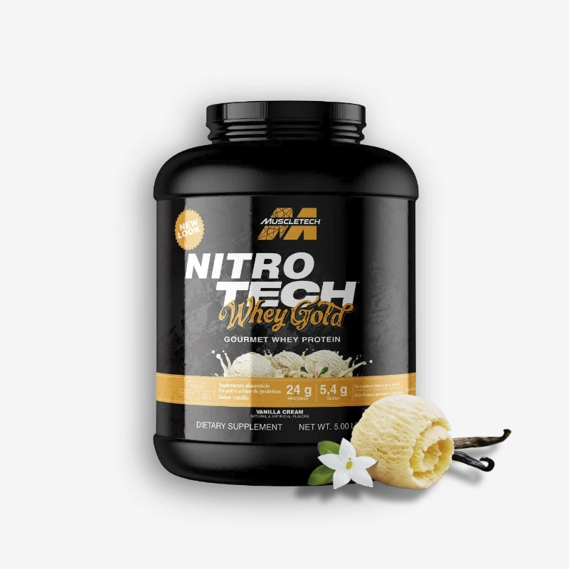 NITRO TECH WHEY GOLD 5 LIBRAS SABOR VAINILLA – MUSCLETECH