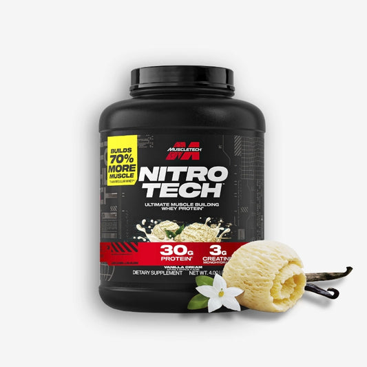 NITRO TECH 4 LIBRAS SABOR VAINILLA – MUSCLETECH