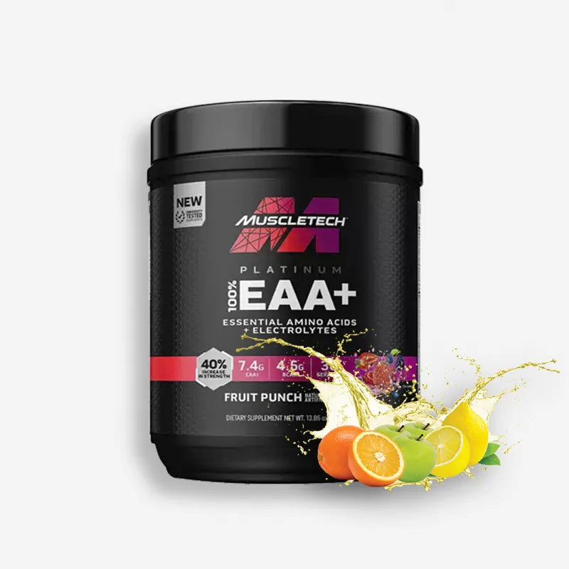 PLATINUM EAA + 30 SERVICIOS SABOR FRUIT PUNCH – MUSCLETECH