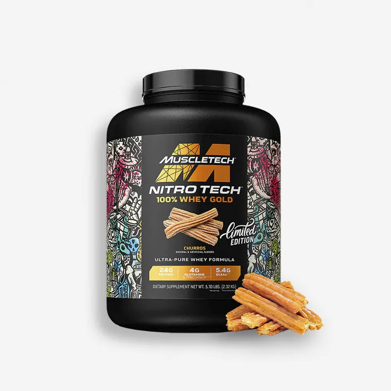 NITRO TECH WHEY GOLD 5 LIBRAS SABOR CHURROS – MUSCLETECH