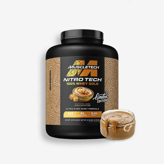 NITRO TECH WHEY GOLD 5 LIBRAS SABOR DULCE DE LECHE – MUSCLETECH