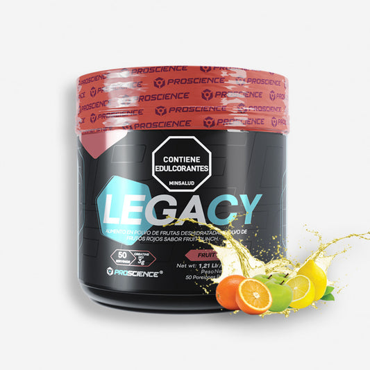 LEGACY CREATINE 50 SERVICIOS SABOR FRUIT PUNCH – PROSCIENCE