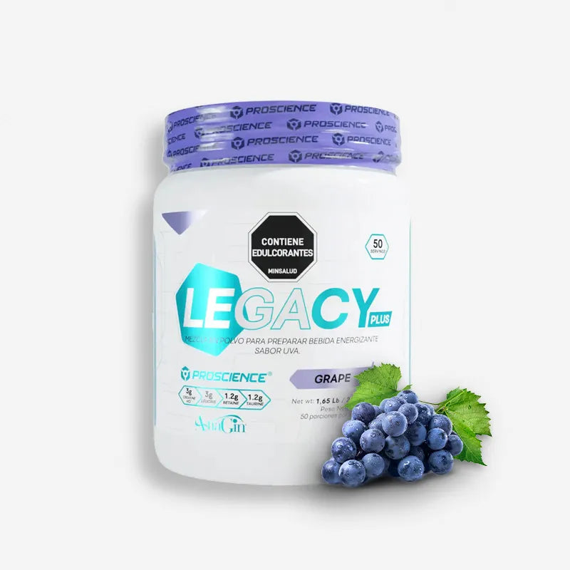 LEGACY PLUS CREATINE 50 SERVICIOS SABOR GRAPE – PROSCIENCE