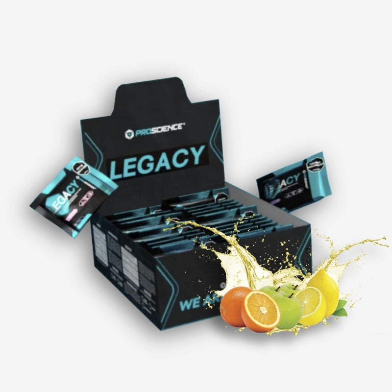 CAJA LEGACY CREATINE X32 UNIDADES SABOR FRUIT PUNCH – PROSCIENCE