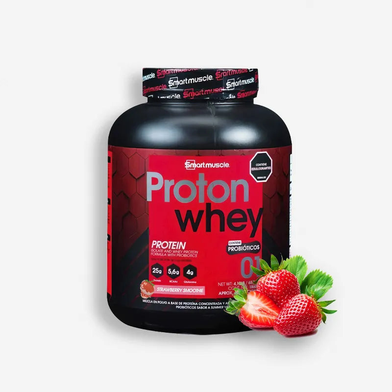 PROTON WHEY 4 LIBRAS SABOR FRESA – SMART MUSCLE