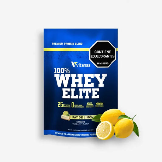 WHEY ELITE VITANAS 2 LIBRAS SABOR PAY DE LIMON – VITANAS