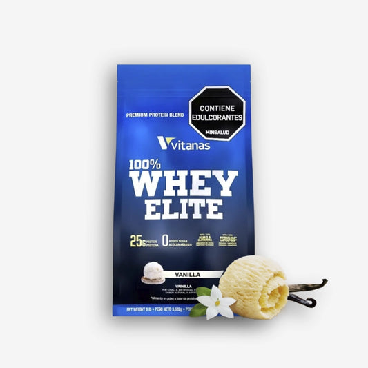 WHEY ELITE VITANAS 8 LIBRAS SABOR VAINILLA – VITANAS