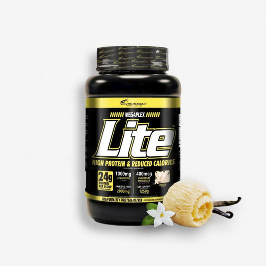 MEGAPLEX LITE 3 LIBRAS SABOR VAINILLA – NUTRAMERICAN