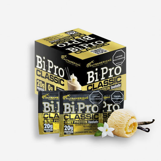 BIPRO CLASSIC CAJA X18 UNIDADES SABOR VAINILLA – NUTRAMERICAN