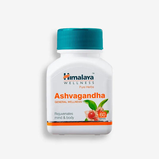 ASHVAGANDHA HIMALAYA 60 TABLETAS – ADAPTOGENO, SALUD GENERAL