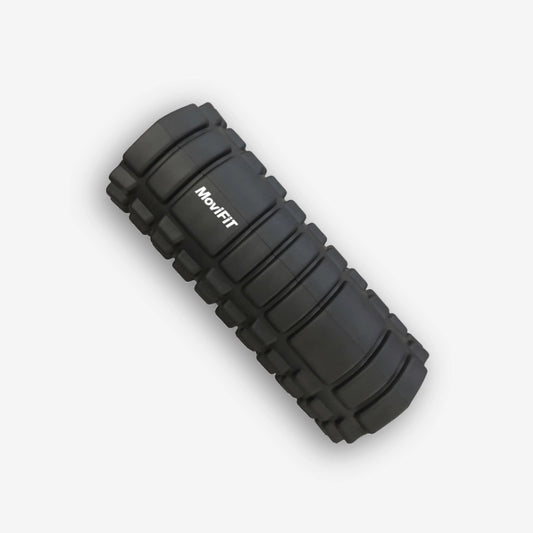 FOAM ROLLER – RODILLO DE MASAJES NEGRO – MOVI FIT