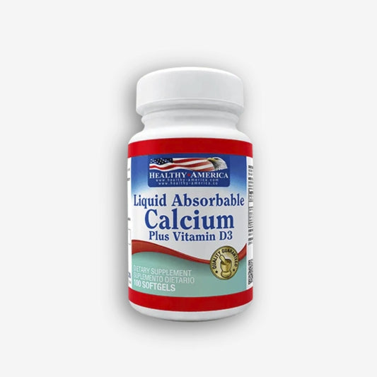 CALCIUM 100 PERLAS – HEALTHY AMERICA