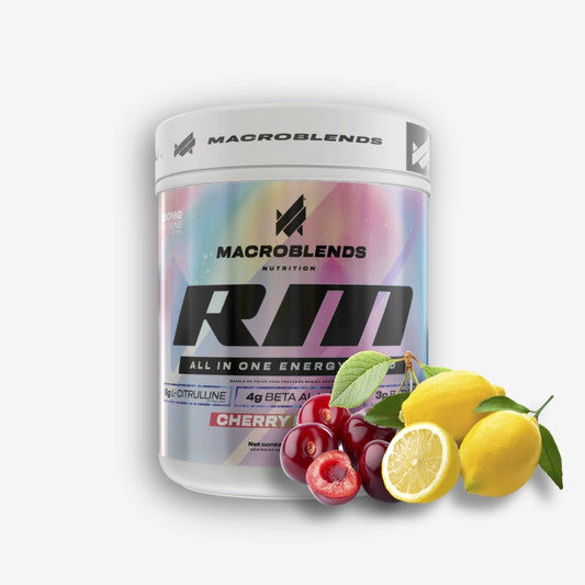 RM PRE-WORKOUT 30 SERVICIOS SABOR CHERRY LIMEADE – MACRO BLENDS