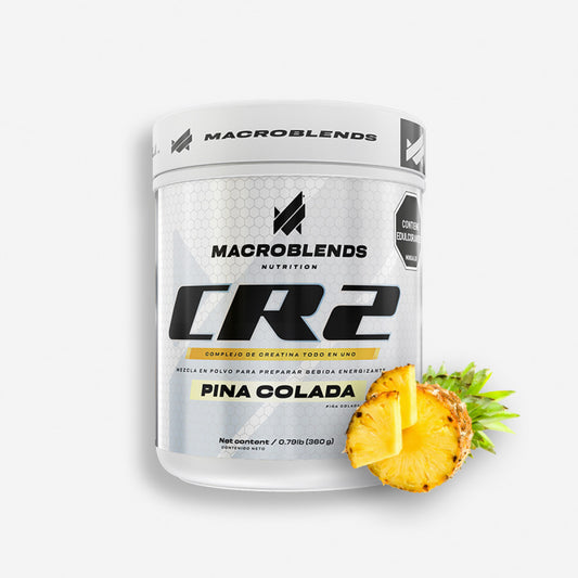 CR2 CREATINE 60 SERVICIOS SABOR PIÑA COLADA – MACRO BLENDS