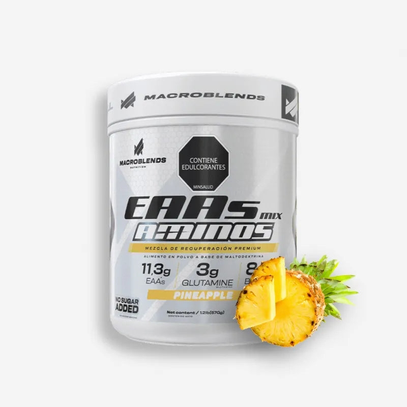 EAAS AMINOS 30 SERVICIOS SABOR PINEAPPLE – MACRO BLENDS