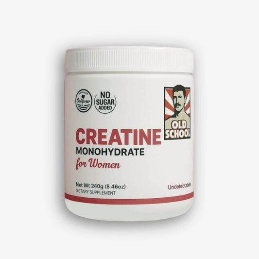 CREATINE MONOHYDRATE FOR WOMEN OLD SCHOOL 30 SERVICIOS