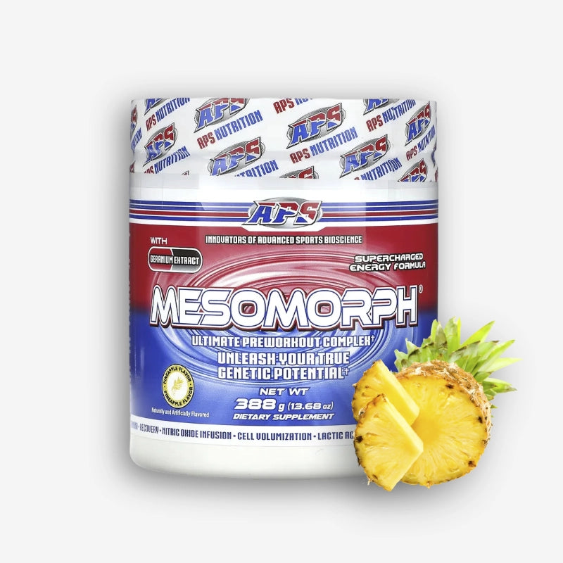MESOMORPH PREWORK-OUT 25 SERVICIOS SABOR PINEAPPLE – APS