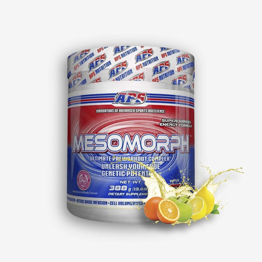 MESOMORPH PREWORK-OUT 25 SERVICIOS SABOR TROPICAL PUNCH – APS