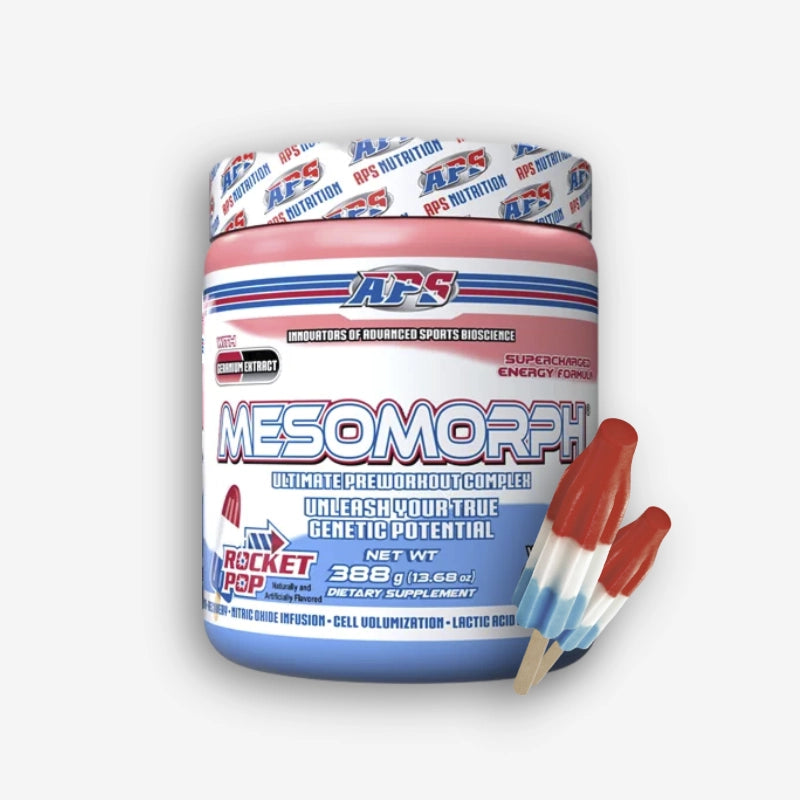 MESOMORPH PREWORK-OUT 25 SERVICIOS SABOR ROCKET POP – APS