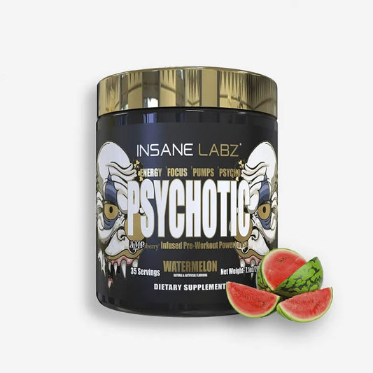 PSYCHOTIC GOLD 35 SERVICIOS SABOR WATERMELON – INSANE LABZ